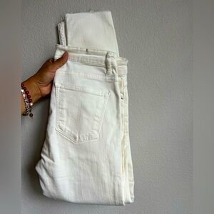 Zara Women's Off-white/Cream Jeans